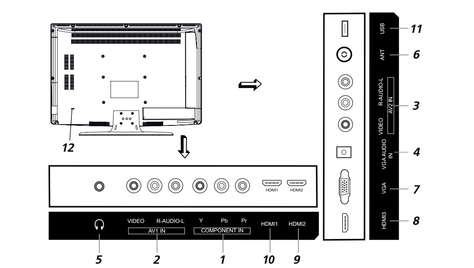 Телевизор Akai LEA-39 A08 G