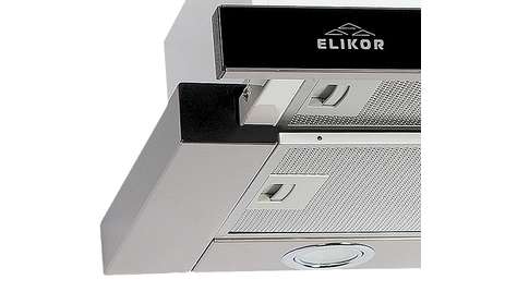 Вытяжка ELIKOR Интегра Glass 50 нержавеющая сталь/чёрное стекло