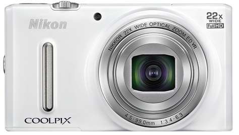 Компактный фотоаппарат Nikon COOLPIX S 9600 White