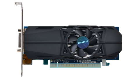 Видеокарта Gigabyte GeForce GTX 750 Ti 1033Mhz PCI-E 3.0 2048Mb 5400Mhz 128 bit (GV-N75TOC-2GL)