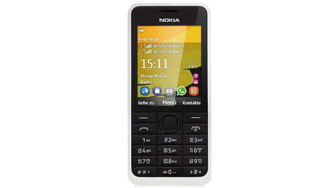 Мобильный телефон Nokia 301 Dual Sim White
