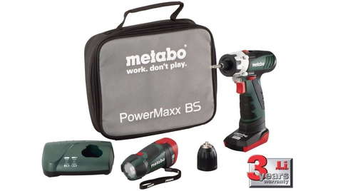 Шуруповерт Metabo PowerMaxx BS Basic (600091550)