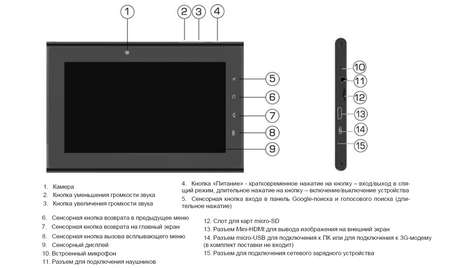 Планшет Prology Evolution Note-700 GPS