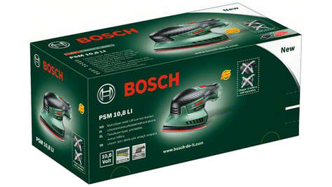 Дельта-шлифовальная машина Bosch PSM 10.8 LI