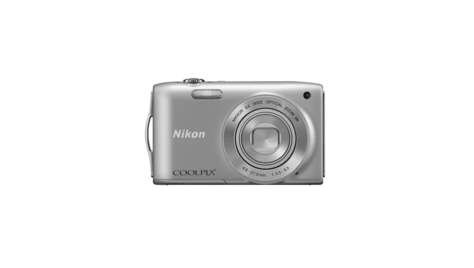 Компактный фотоаппарат Nikon COOLPIX S3300 Silve