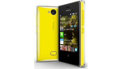 Смартфон Nokia Asha 503 Yellow