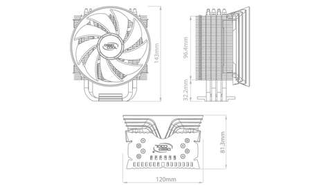 Система охлаждения Deepcool GAMMAXX S40