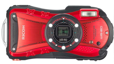 Компактный фотоаппарат Ricoh WG-20 Red