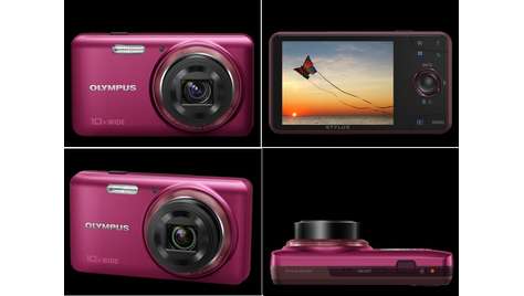 Компактный фотоаппарат Olympus VH-520 Red