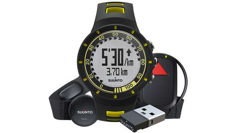 Спортивные часы Suunto Quest GPS Pack Yellow
