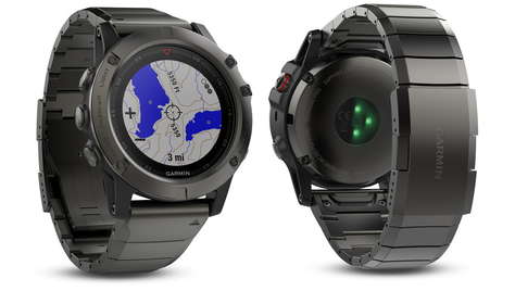 Спортивные часы Garmin Fenix 5X Blac Metal