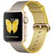 Умные часы Apple Watch Series 2, 38 мм корпус из золотистого алюминия, спортивный ремешок цвета «жёлтый/светло-серый»