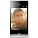 Смартфон Sony Xperia miro white/silver