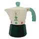 Кофеварка Bialetti Moka Flowers Green 4472 (на 3 чашки по 60 мл)