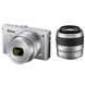 Беззеркальный фотоаппарат Nikon 1 J4 Kit 10-30, 30-110 VR Silver